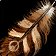 Amber Voodoo Feather