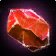 Jagged Red Crystal